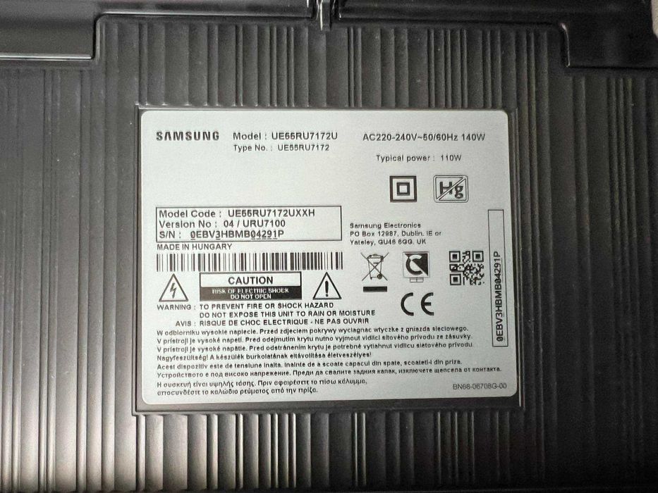 Телевизор Samsung 55" за части