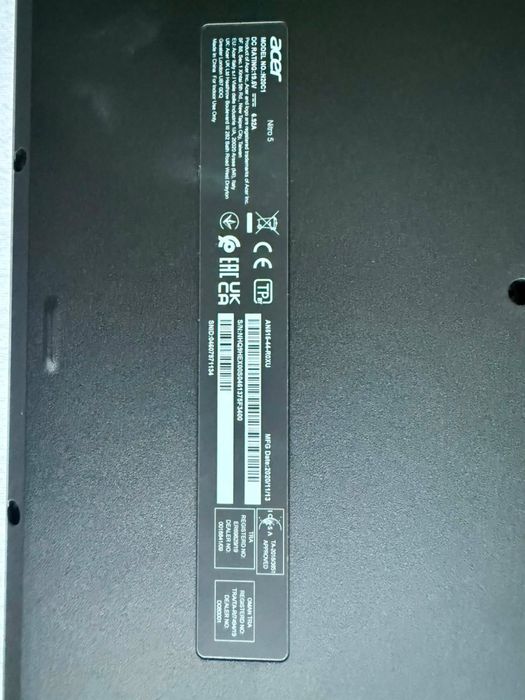 Laptop gaming Acer nitro 5 144hz