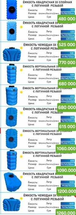 1000l Bochka бочка емкость новий 3 лет гарантии от компании