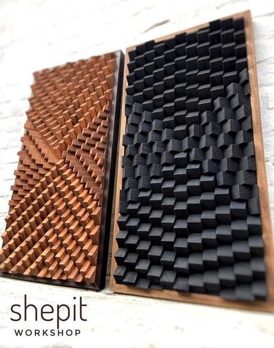 Акустическый поролон акустик панел акустические диффузоры