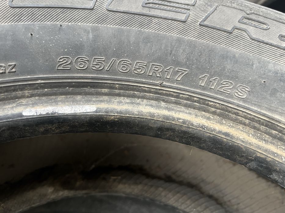 Летние шины  265/65/r17