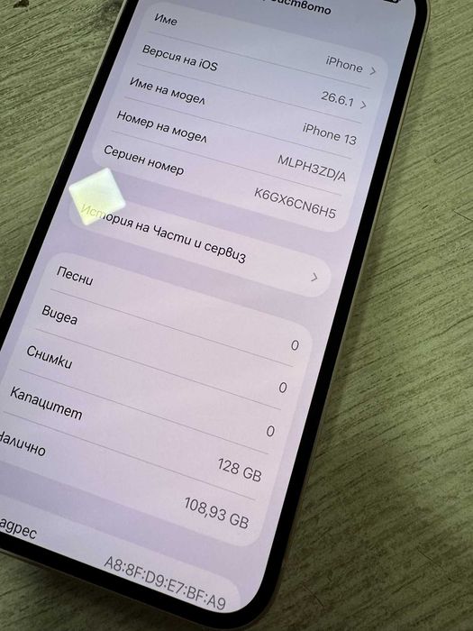 iPhone 13 128GB  Pink-Отличен