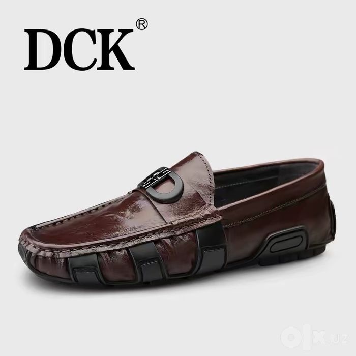 Кожаные макасины DCK