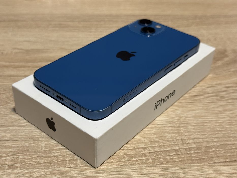 iPhone 13 blue - Baterie 100%
