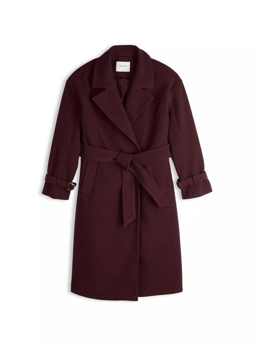 Дамско палто с колан