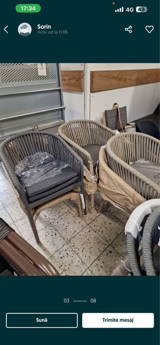 Scaune exterior/ Scaune outdoor