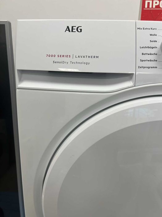 Сушилня с термопомпа AEG T7DB40680 A +++ 8KG Smart Diagnosis