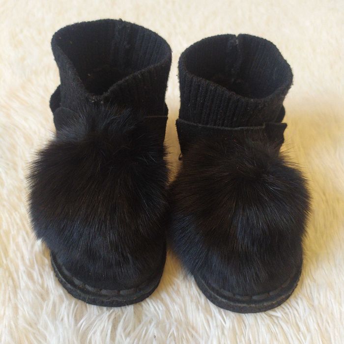 Полусапожки замшевые демисезонныена девочку. *о669