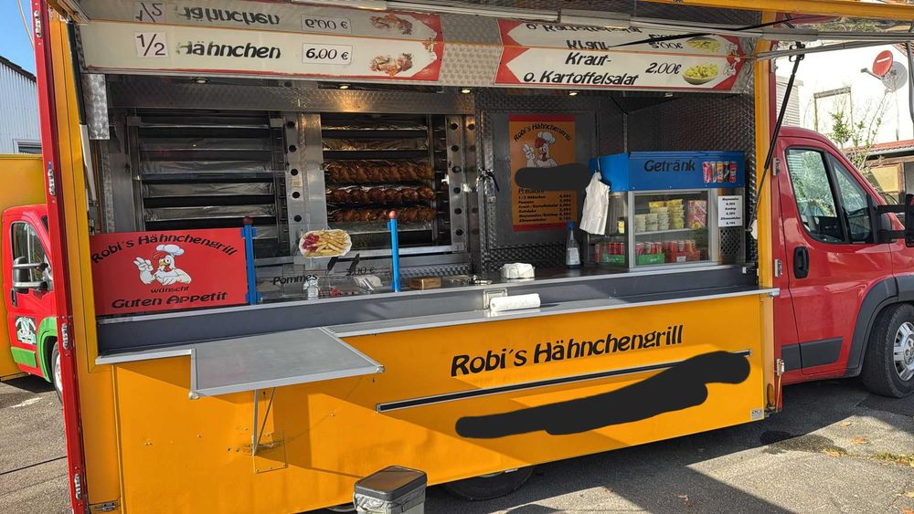 Rulotă / Food Truck Pui Rotisat – Fiat Ducato, complet echipat