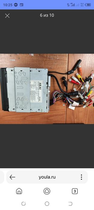 Akay DDV-805 магнитола