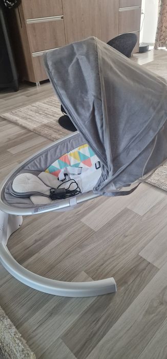 Leagan Electric Multifunctional bebeluși cu acoperiș rabatabil