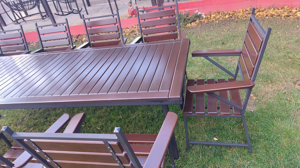 Set masa cu 10 scaune