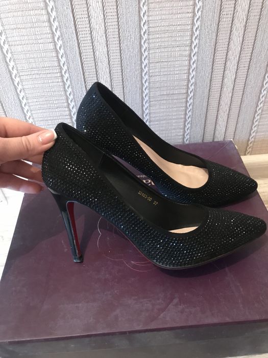 Туфли стразы