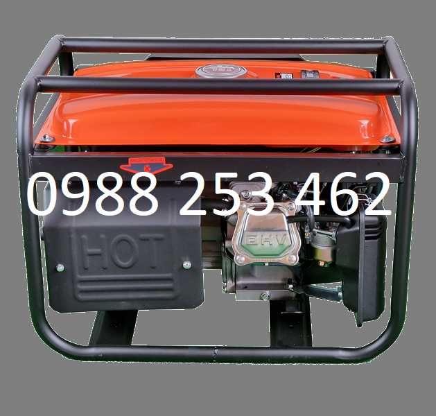 3,5 KW Генератор за ток монофазни 7 Hp с дисплей с ръчен старт