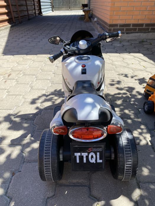 Детский электромотоцикл, электромобиль