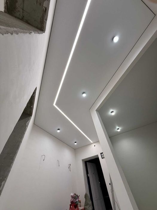 Натяжные потолки кермелі төбе