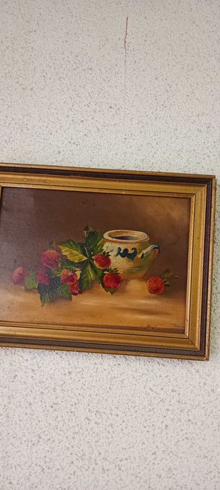 vand 2 tablouri ulei semnate