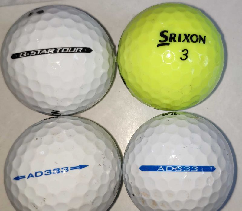 Golf Balls, Titleist Pro V1, TaylorMade TP5, Callaway Chrome Soft, .