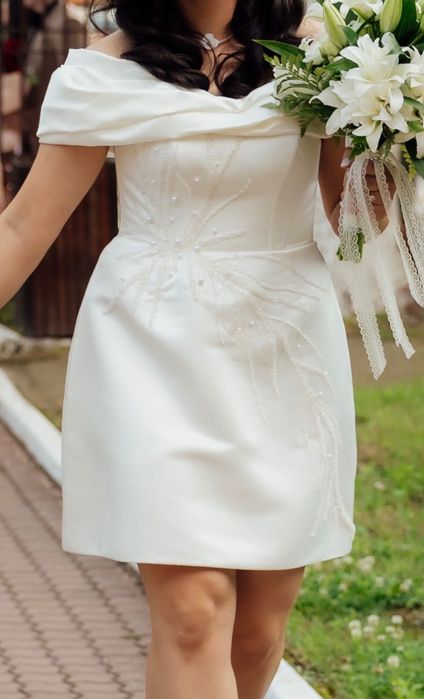 Rochie de cununie pe corset făcută la comandă