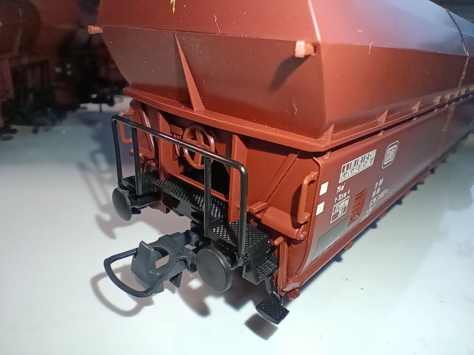 Vagoane marfă DB Roco, gondole minereu, machetă trenuleț electric HO