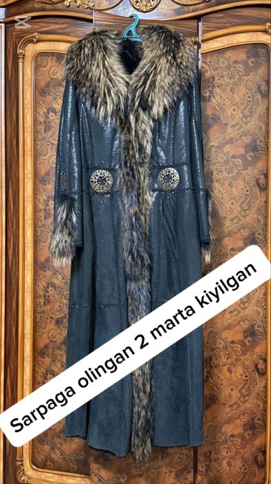 2 marta kiyilgan yengi palto