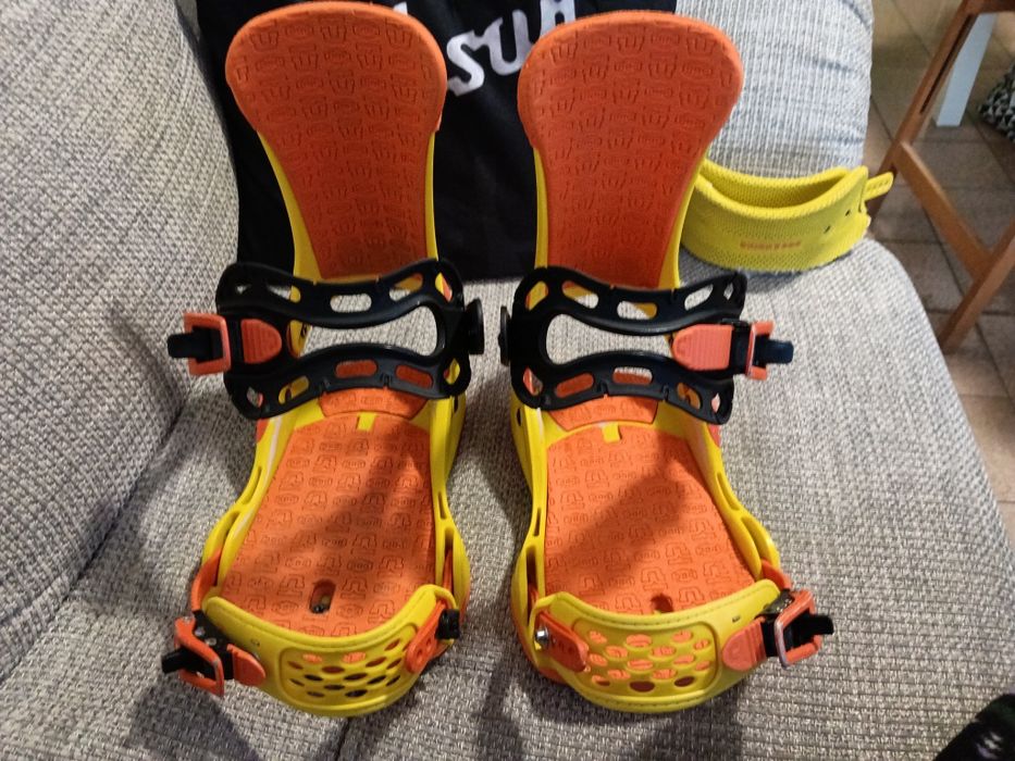 Union Force DDC Custom house snowboard bindings M сноуборд апарати