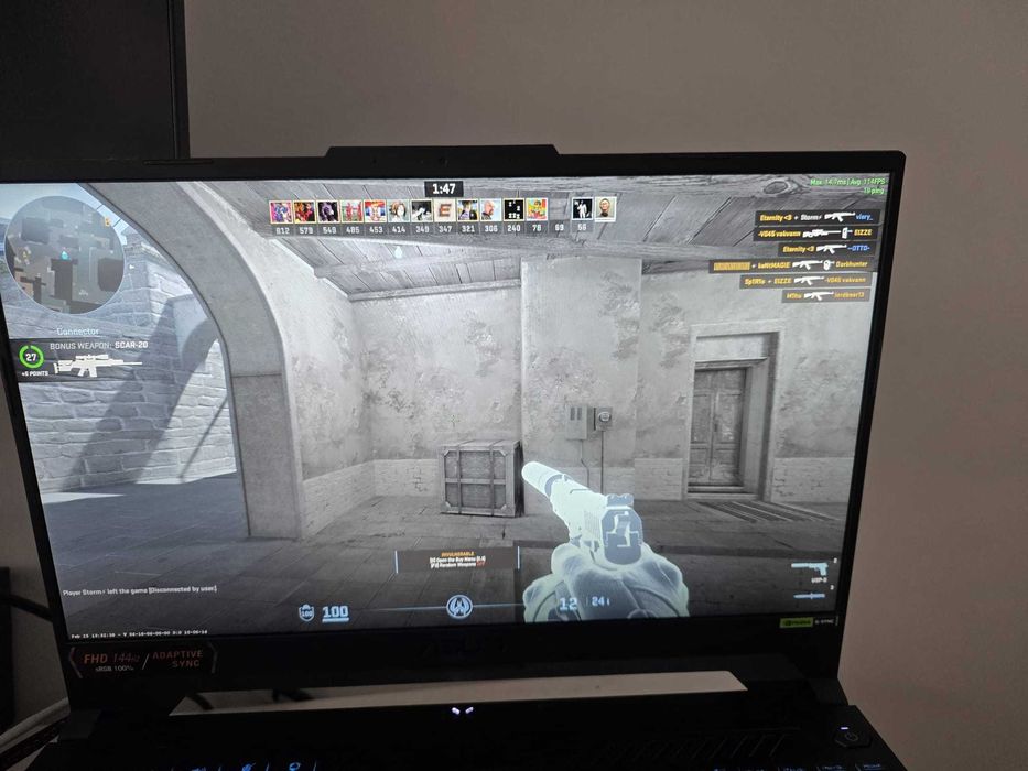 Laptop Asus TUF / Ryzen 7 7435HS / RTX 4060 / 16gb Ram / 512 ssd + 1TB