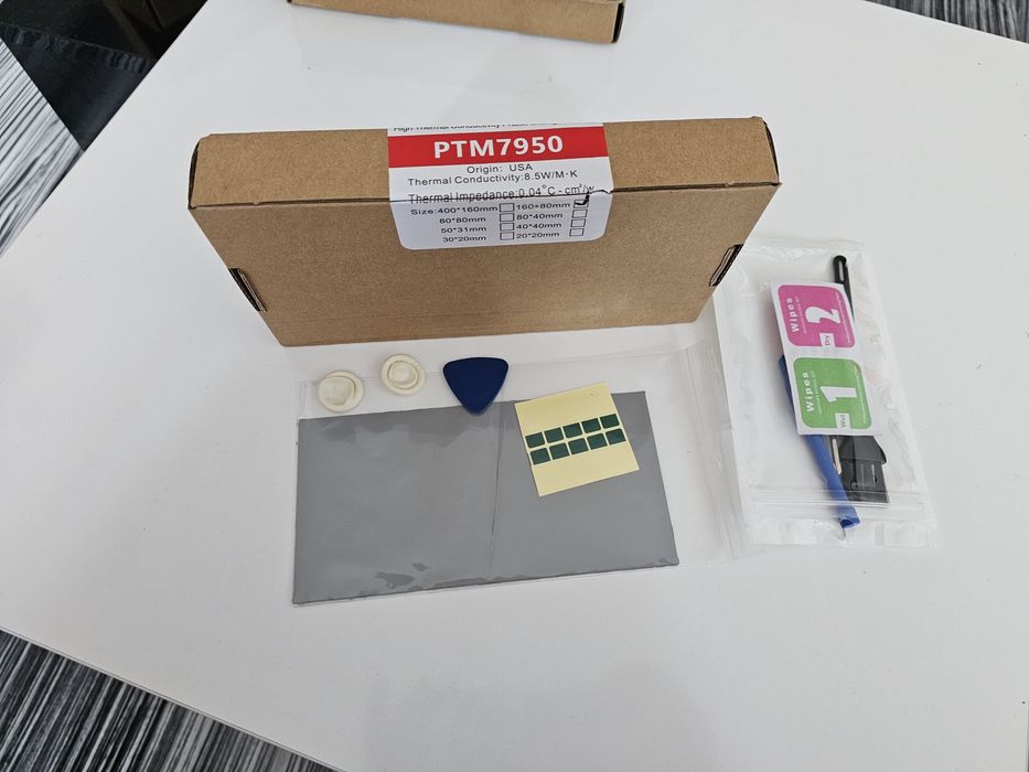 Honeywell PTM7950 Pad Termic 8.5W/mK – Răcire Eficientă CPU/GPU