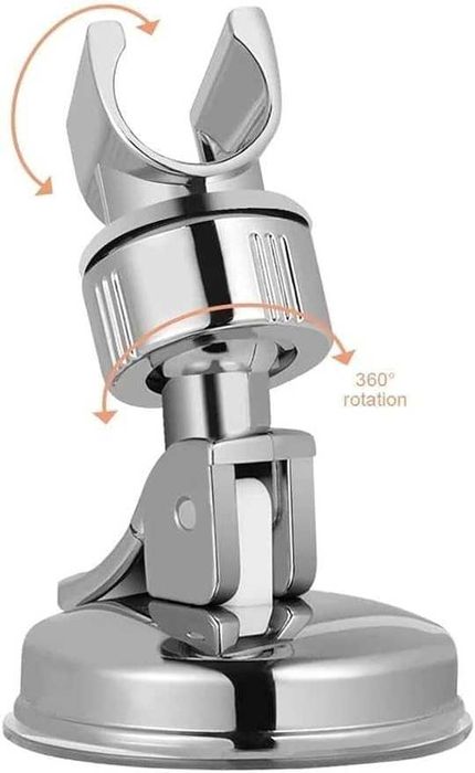 Регулируем държач за душ слушалка с вакуум