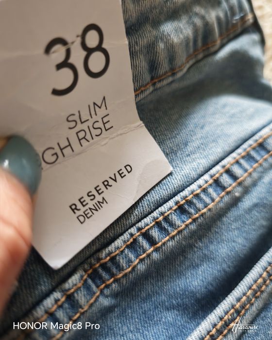 Blugi reserved slim rise 38