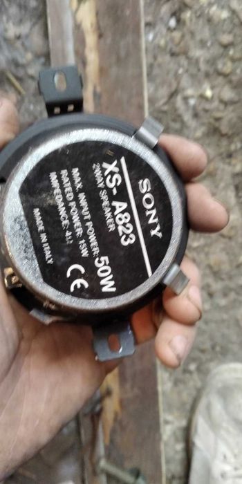говорители сони двулентови нови диаметър 9 см не са монтирвани оригинални
