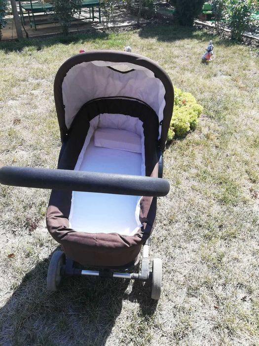 Детска количка със зимен и летен кош+бонус чувалче