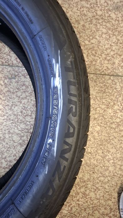 4бр летни гуми Bridgestone 225 50 18