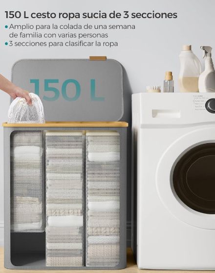 Голям кош за пране SONGMICS