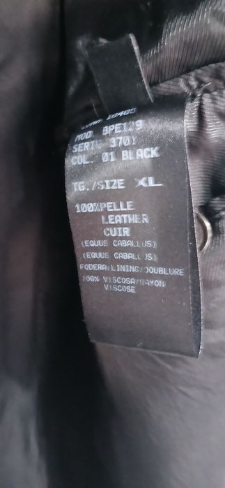 Кожено мъжко манто