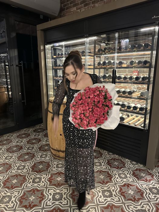 вечерние платье с блестками