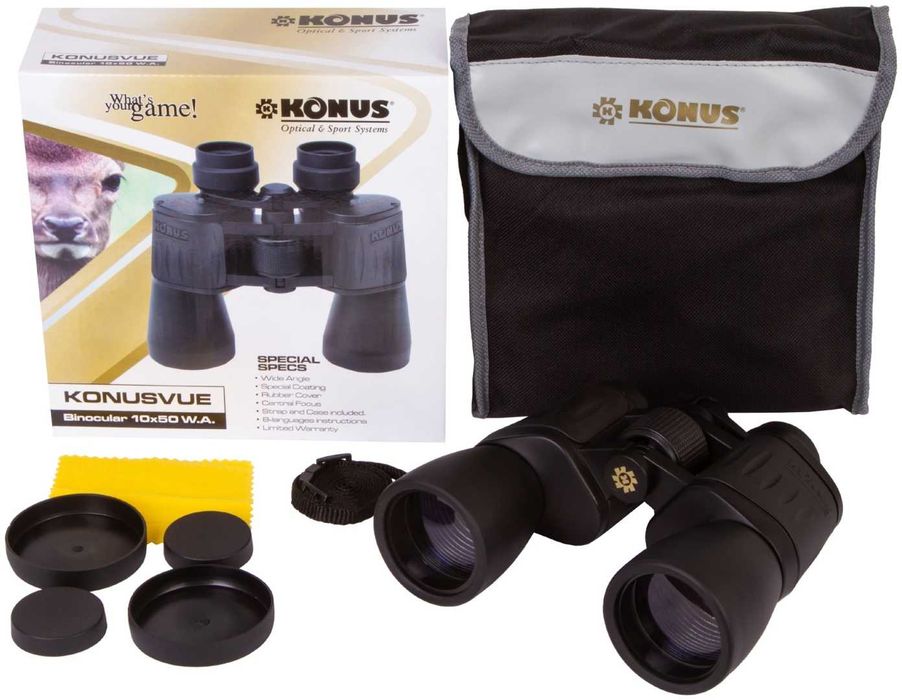 Бинокль Konus Konusvue 10x50 WA