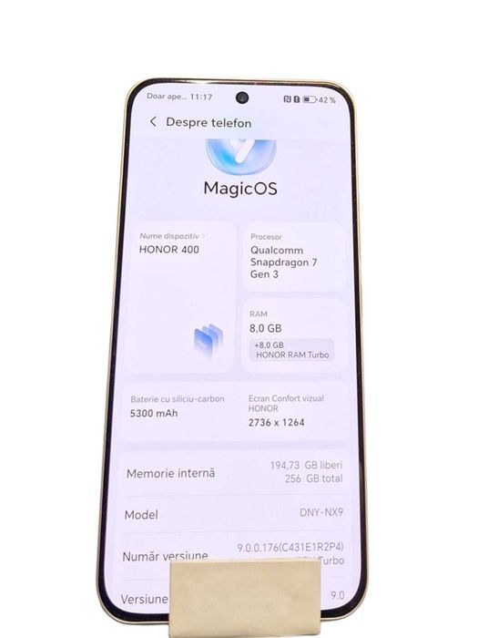 Honor 400 256Gb / Amanet Cashbook Deva