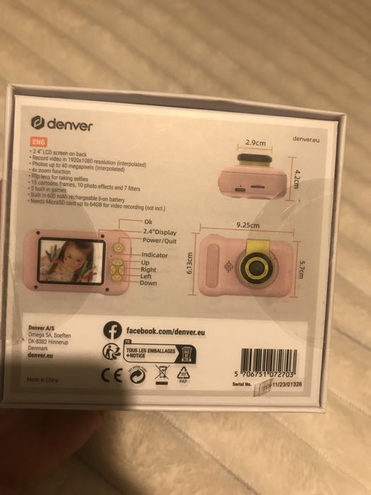 Детски цифров фотоапарат Denver