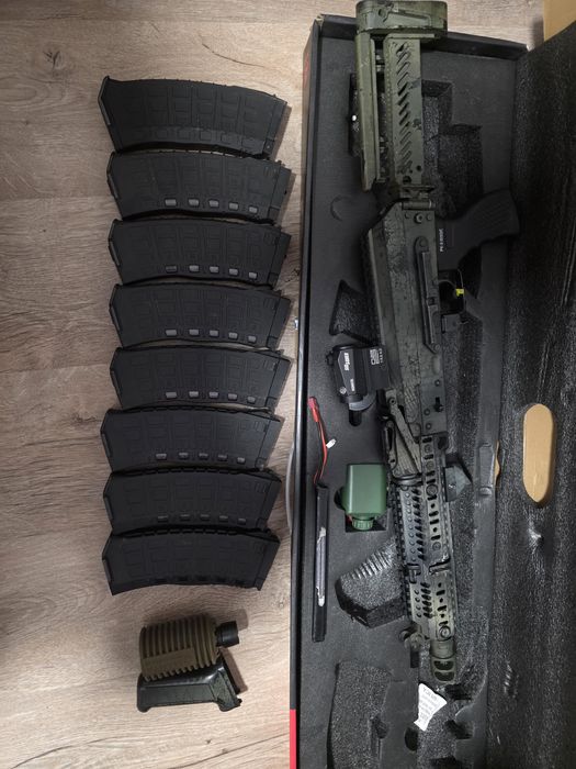Еърсофт/airsoft ak-105 E&L zenitco
