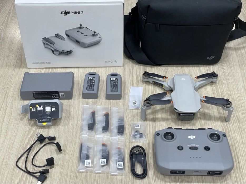 Dronă DJI Mini 2 4K – Ultraușoară (249g) – Ideală Concedii / Evenimente / Reclame