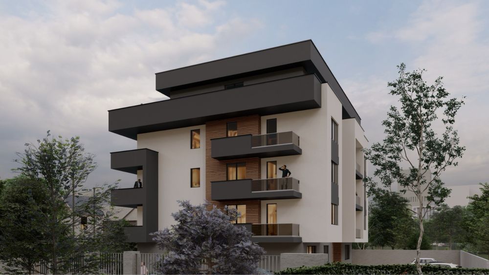 Apartament doua camera Tip studio + Curte individuala