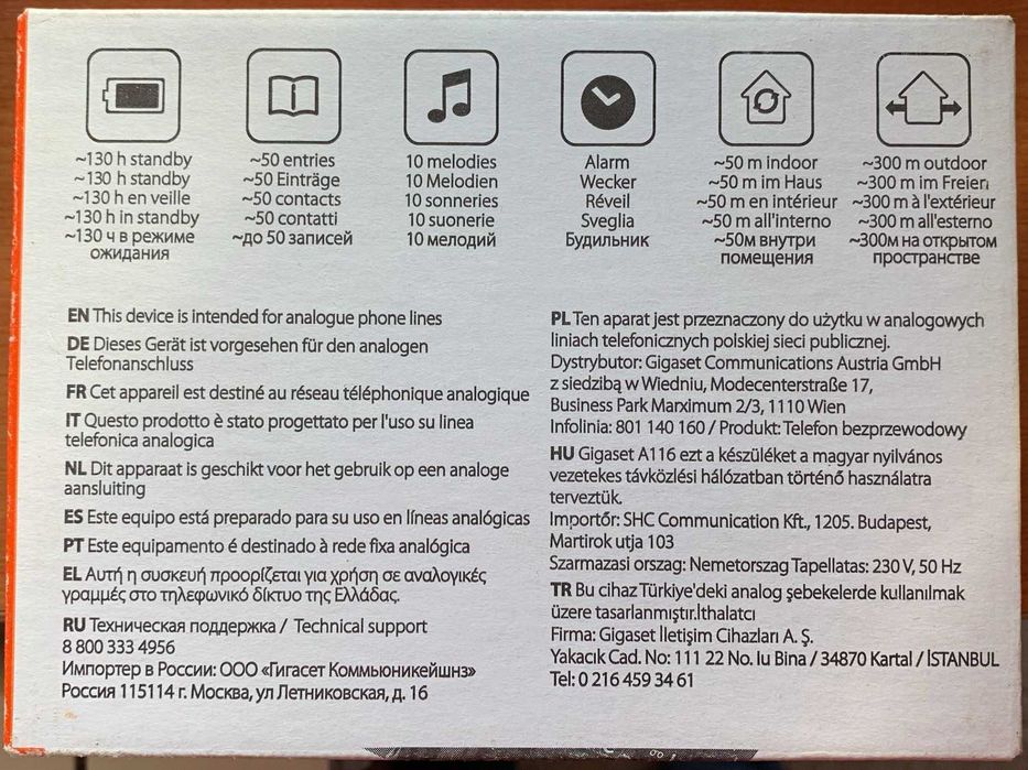 Telefon Gigaset A116