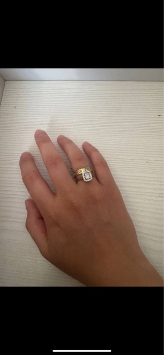 Кольцо пробой 585