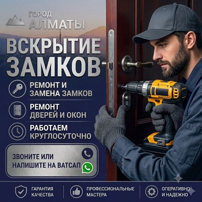 Вскрытие замков замена замков