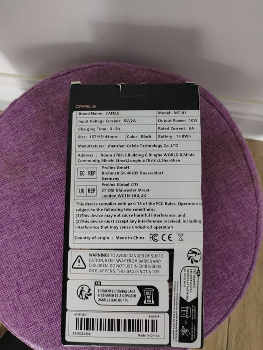 Compresor Auto Portabil, 3 in 1, Cafele MT-01