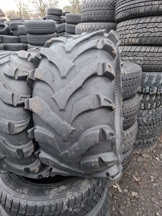 Vand 2 anvelope atv AT 26×13-12 bune fara defecte