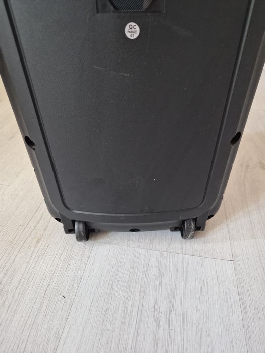 Преносима караоке тонколона 2x8" с LED светлини, Bluetooth и микрофон
