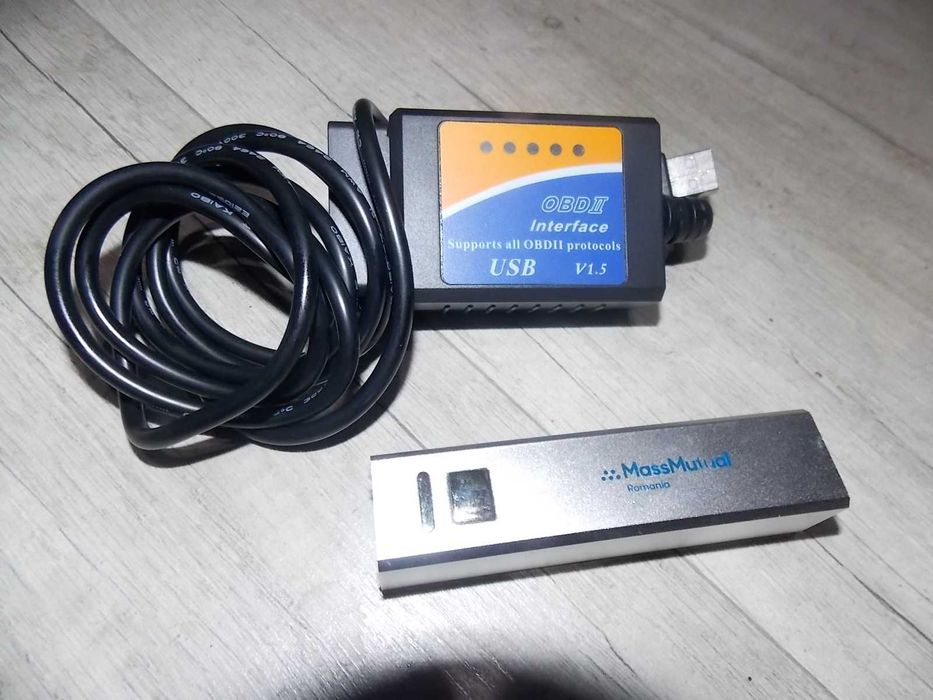 dispozitiv alarma securitate si suport USB/kit telefon  - 60/150 lei