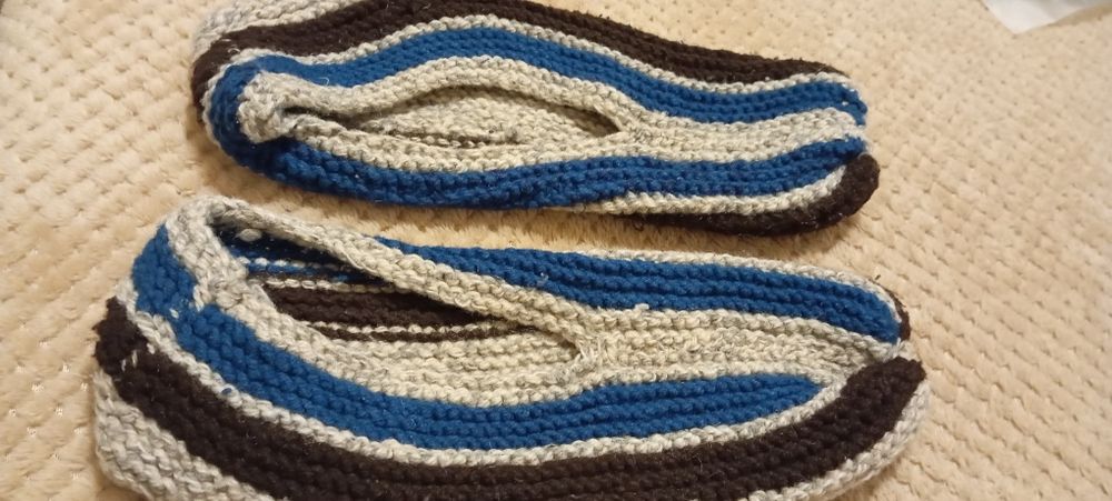 Cipici, papucei de casă  din lână